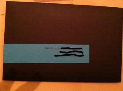 My DIY pocketfold invites