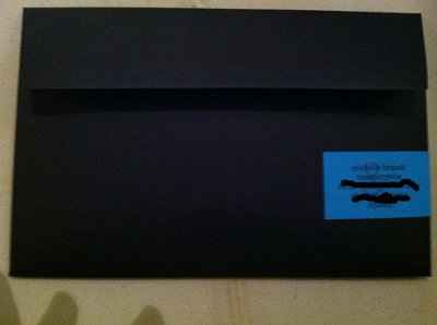 My DIY pocketfold invites