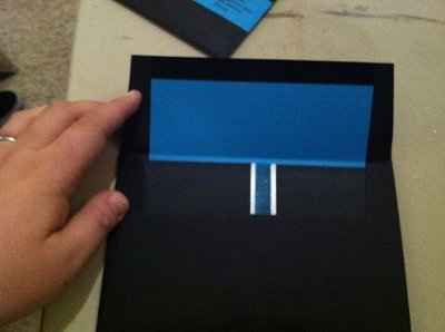 My DIY pocketfold invites