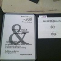 My DIY pocketfold invites