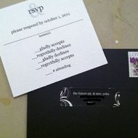 My DIY pocketfold invites