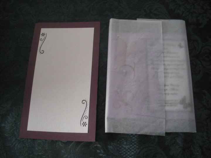 Venue change insert for invites **Pics included**