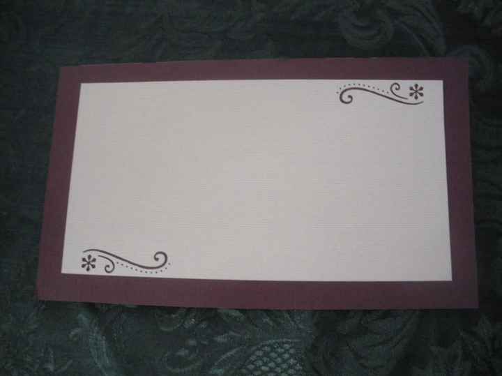 Venue change insert for invites **Pics included**