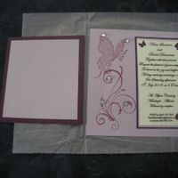 Venue change insert for invites **Pics included**