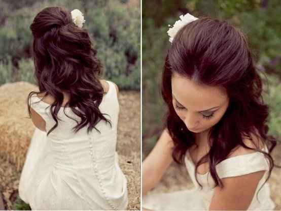 Show us your hairstyle for your wedding day!!!