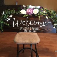 Has anyone DIY'ed a welcome sign?