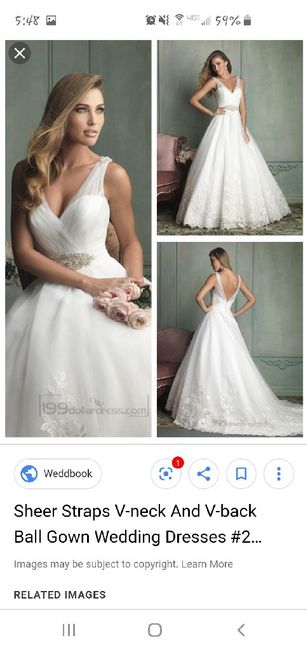 Wedding dress back change? :-/ 4