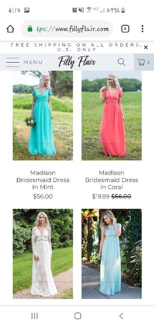 Cute Engagement Dresses and Cheap Bridesmaids Dresses - 3