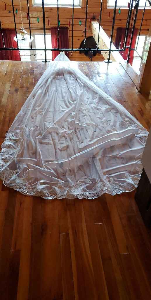 diy Chapel Length Veil 😍 - 1