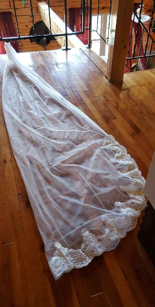 diy Chapel Length Veil 😍 - 3