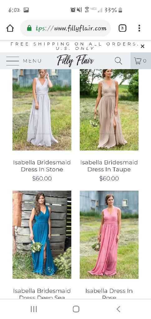 Cute Engagement Dresses and Cheap Bridesmaids Dresses - 2