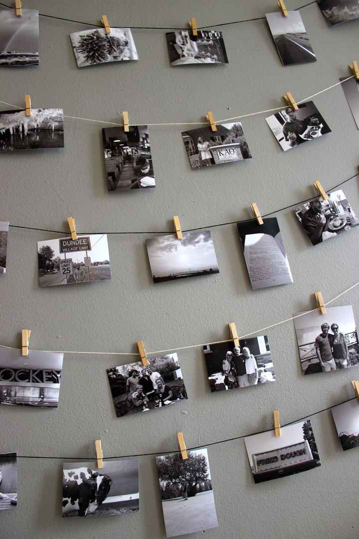 hanging pics