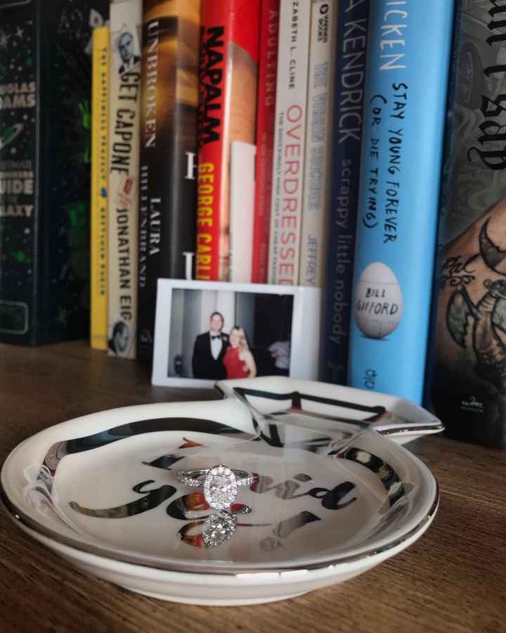 Love my ring tray for cleaning and doing dishes