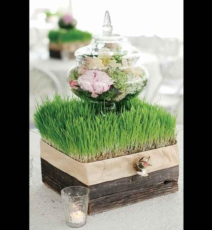 DIY Flower Pot Wheat Grass Centerpieces?