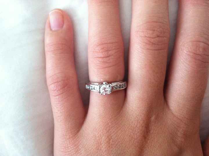 Do I get a new engagement ring?