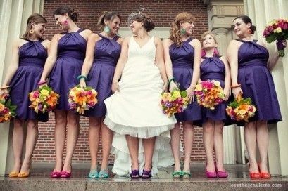Wear the same color shoes