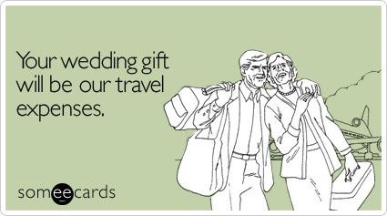 I know it's not about the gifts-but really???