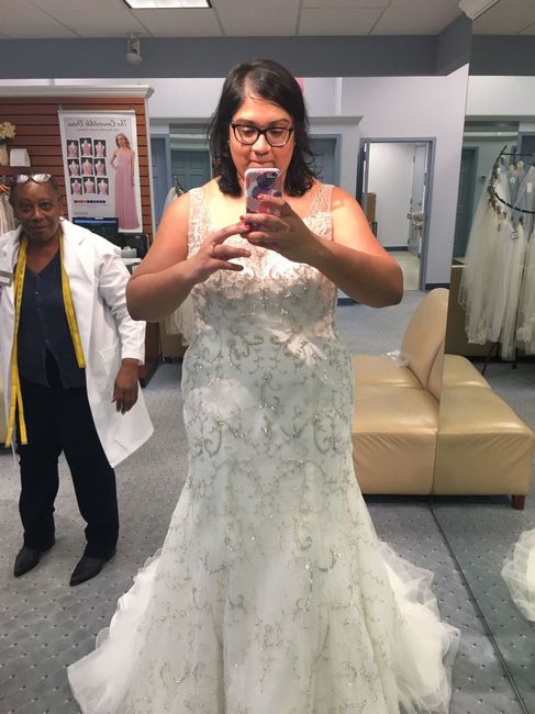 Plus size wedding dresses... Which way to go?
