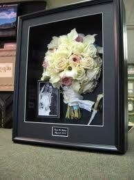 What to do with a real flower bouquet after the wedding??