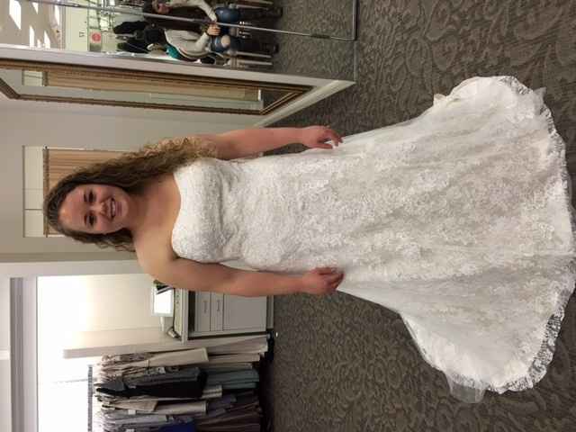 Dress shopping today!