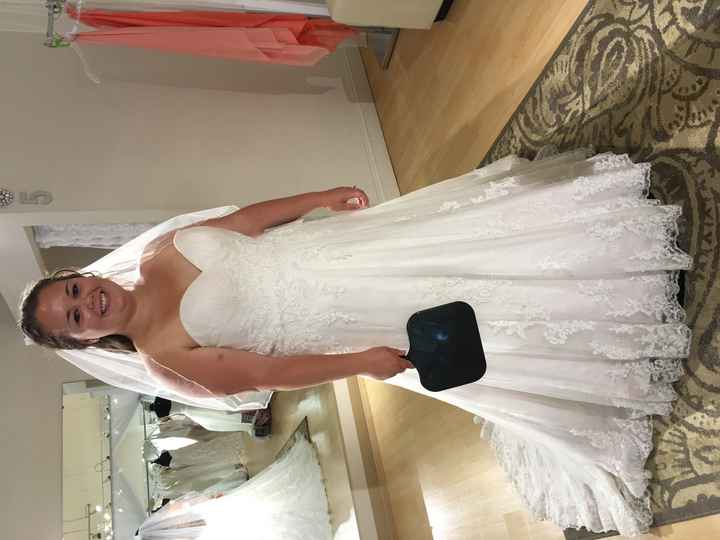 I said yes to the dress!