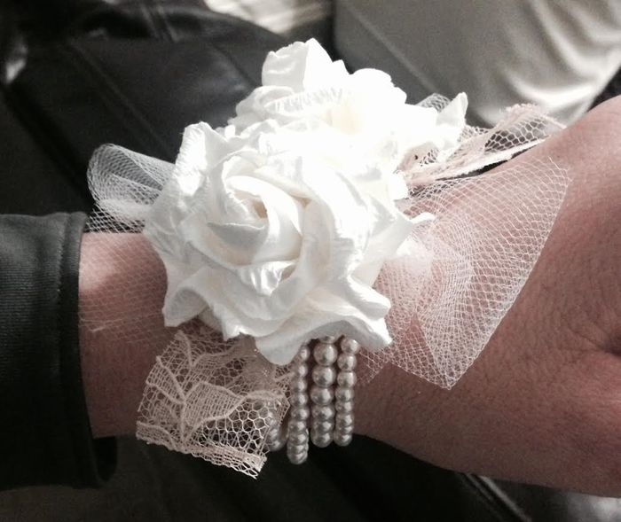 Corsages for the moms and grandmas