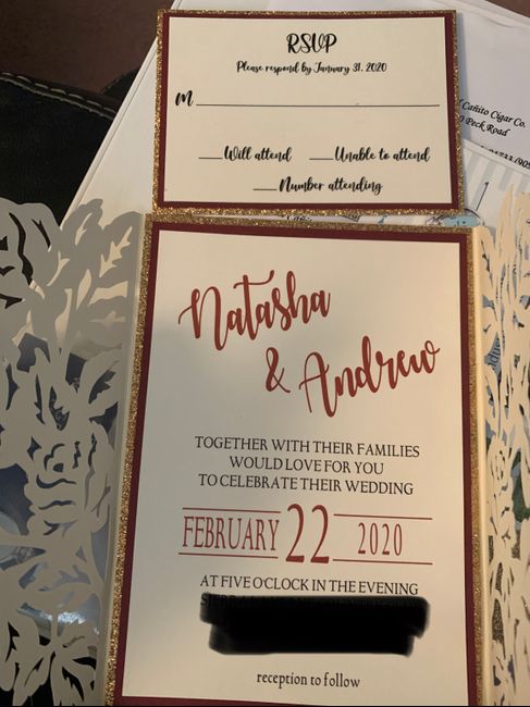 Invites are here!!! 🏰 5