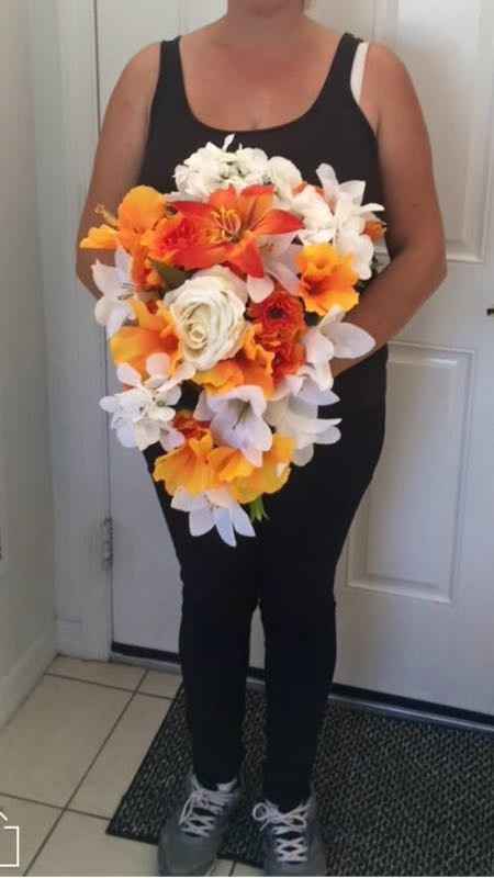 My first attempt at bridal flowers