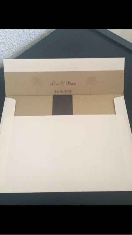 Handmade invites done