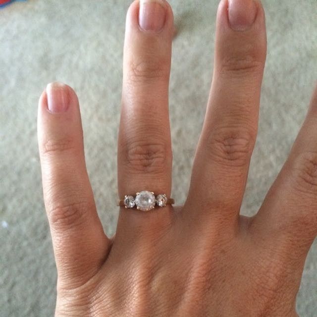 Engagement ring/wedding ring