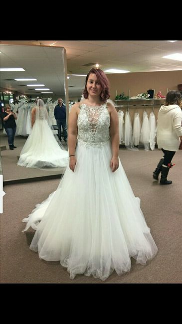 Let's see your wedding dresses.