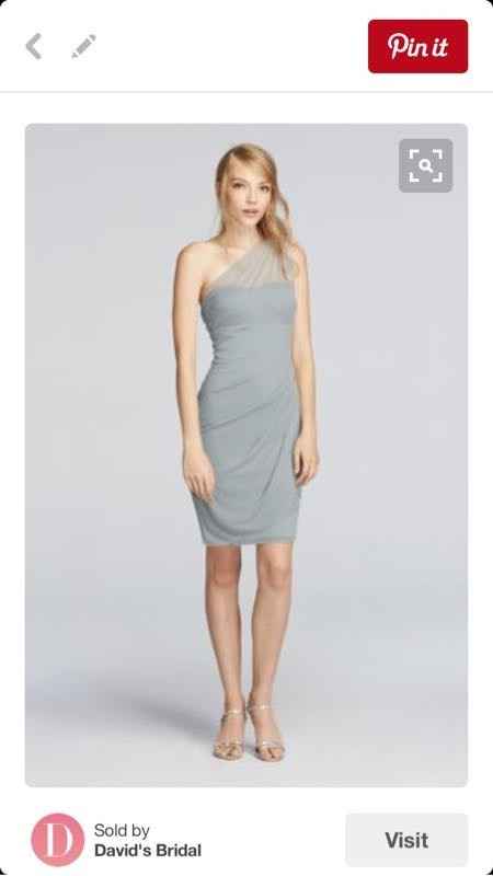 Need help with bridesmaid dresses :-( David's Bridal won't have the dress in time for wedding.