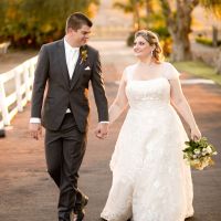 Adding straps to a strapless dress -- how did it turn out?