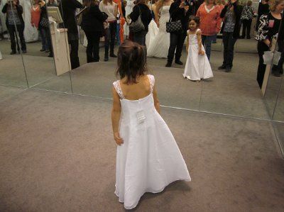 bought flower girl dress today :-)