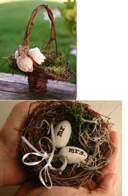 Thinking about DIYing ring bearer pillows....need ideas please!