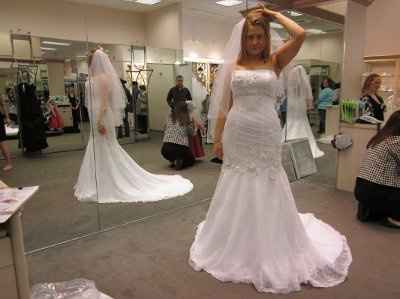 what kind of slip/undergarments should i wear with my dress? dress pics...