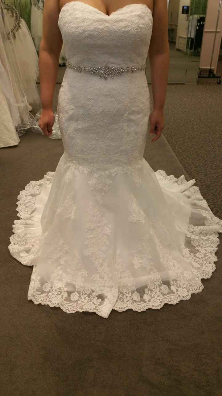 Dresses that didn't make the cut..