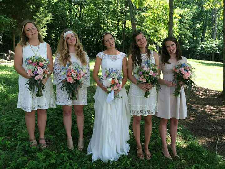 Bridesmaid Dresses- who's letting your girls choose?!