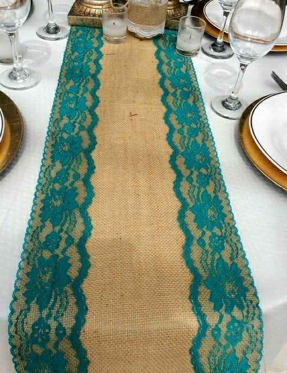 Teal and Copper Wedding Color Ideas - 2