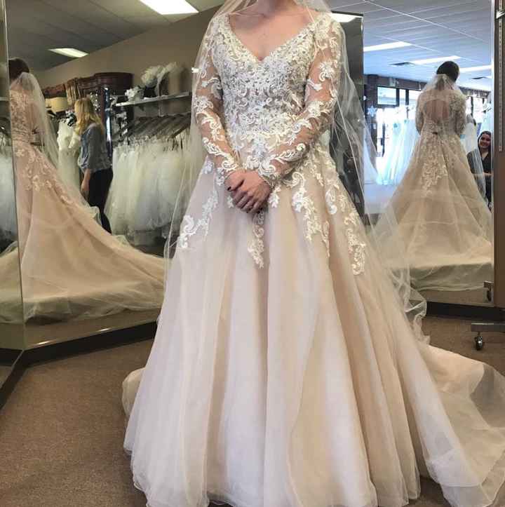 i said yes to the dress!! What's yours?! - 1