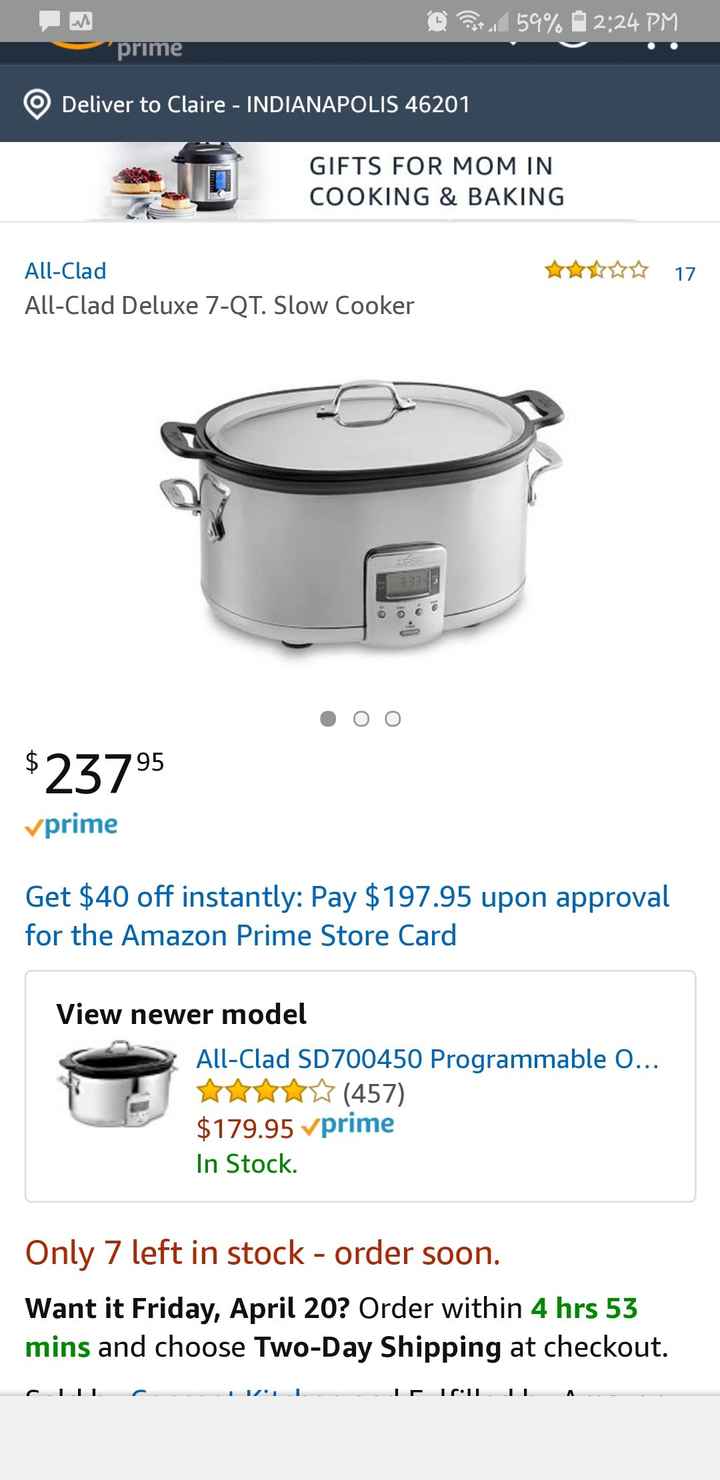Registry Ideas - Moving in! - 1