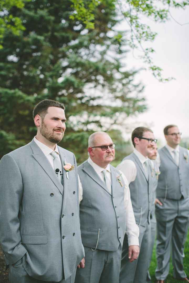 During my processional