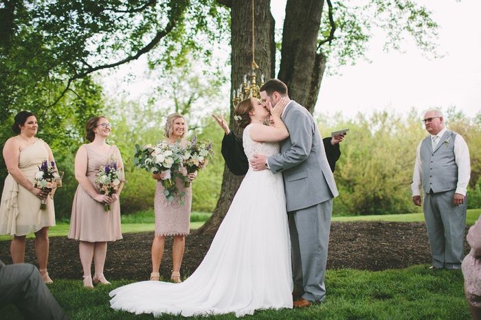 Sealing it with a kiss