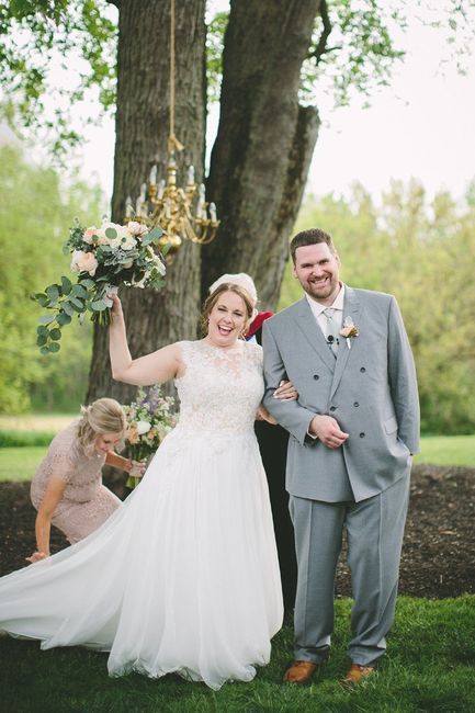 We're married!!
