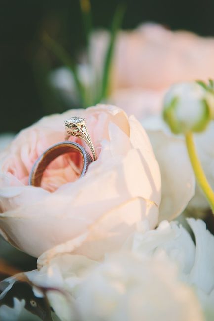 Rings and flowers