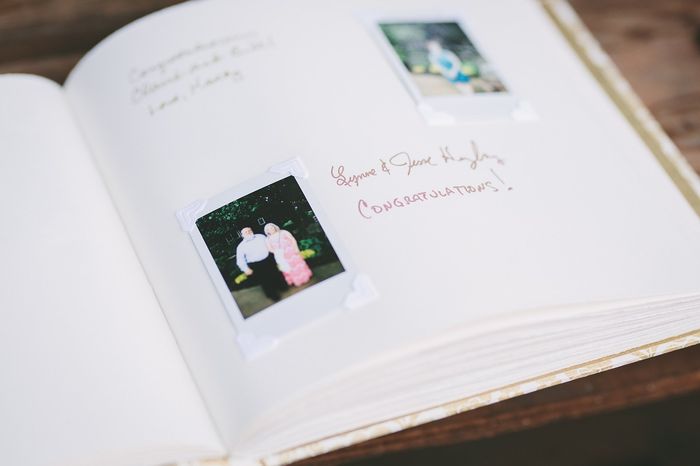 Non traditional guest book - 1