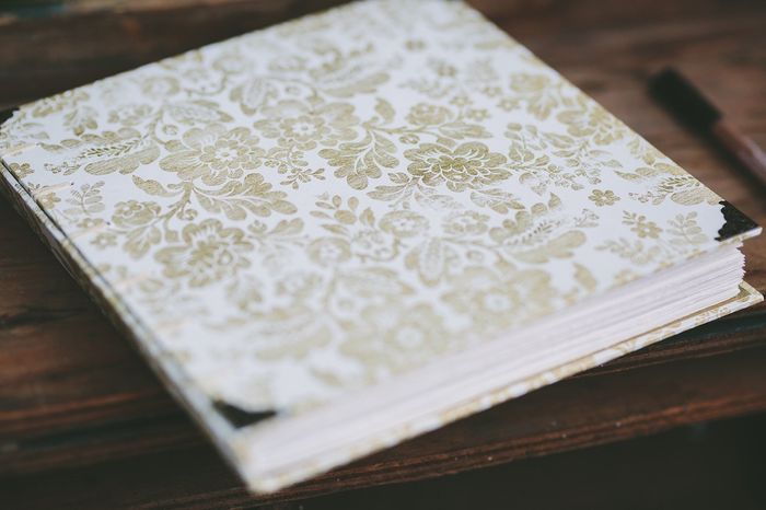 Non traditional guest book - 2