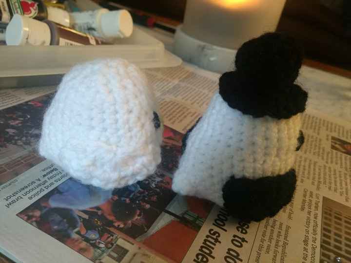 Crocheted cake toppers. Gentle opinions please lol - 2