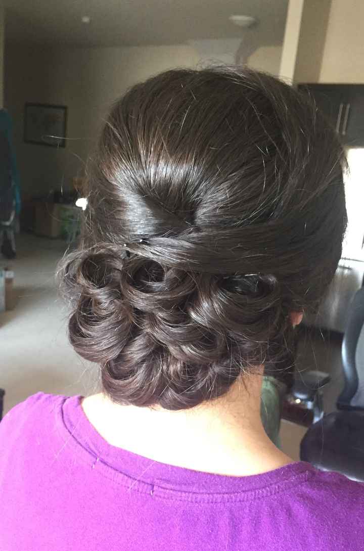 Brides...what are you doing for your hair?