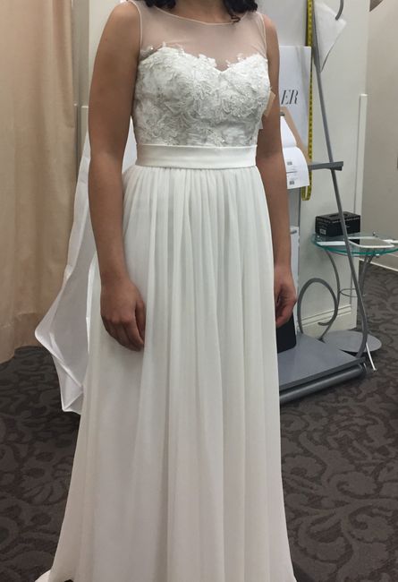 Let's see your wedding dresses.